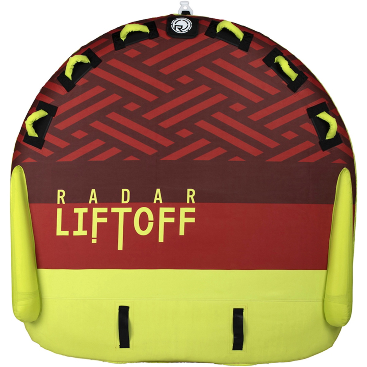 Radar Liftoff Marshmallow Top 3 Person Towable Tube R22TU-LI3 - Red / Yellow